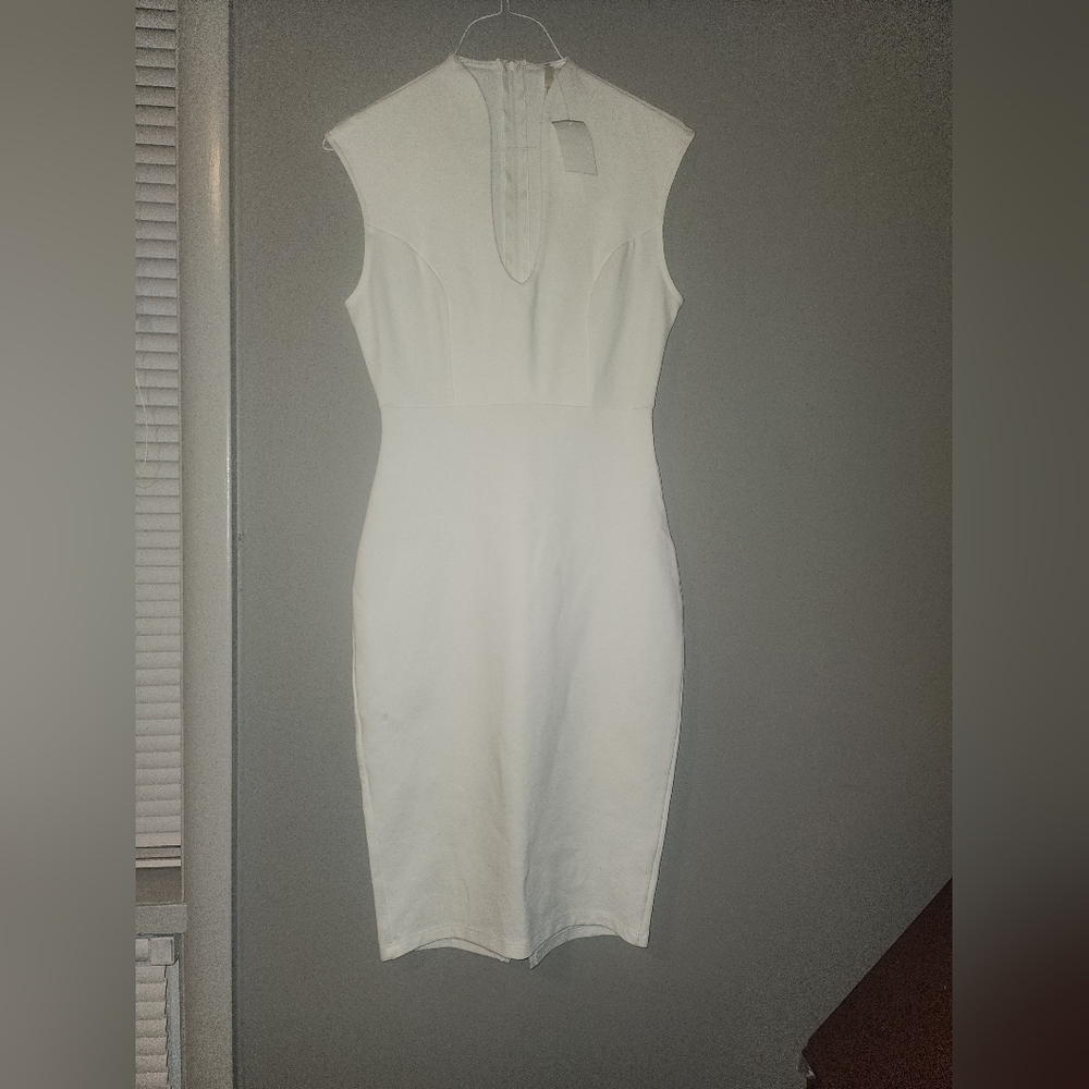 Cream colored dress sz small